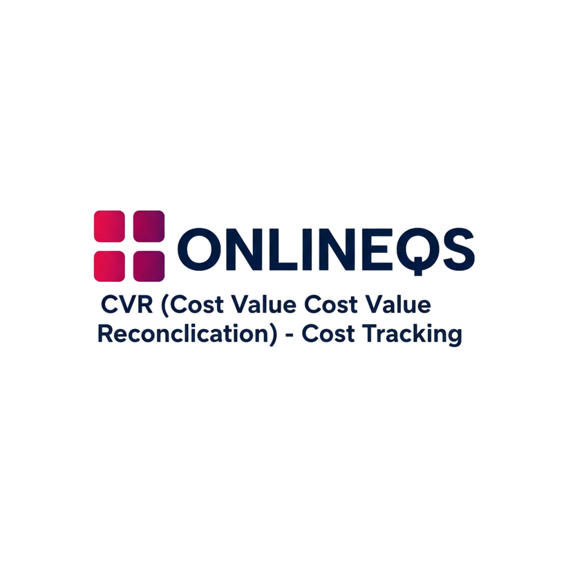 CVR (Cost Value Cost Value Reconciliation) - Cost Tracking Templates ...