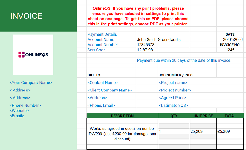 Invoice Templates